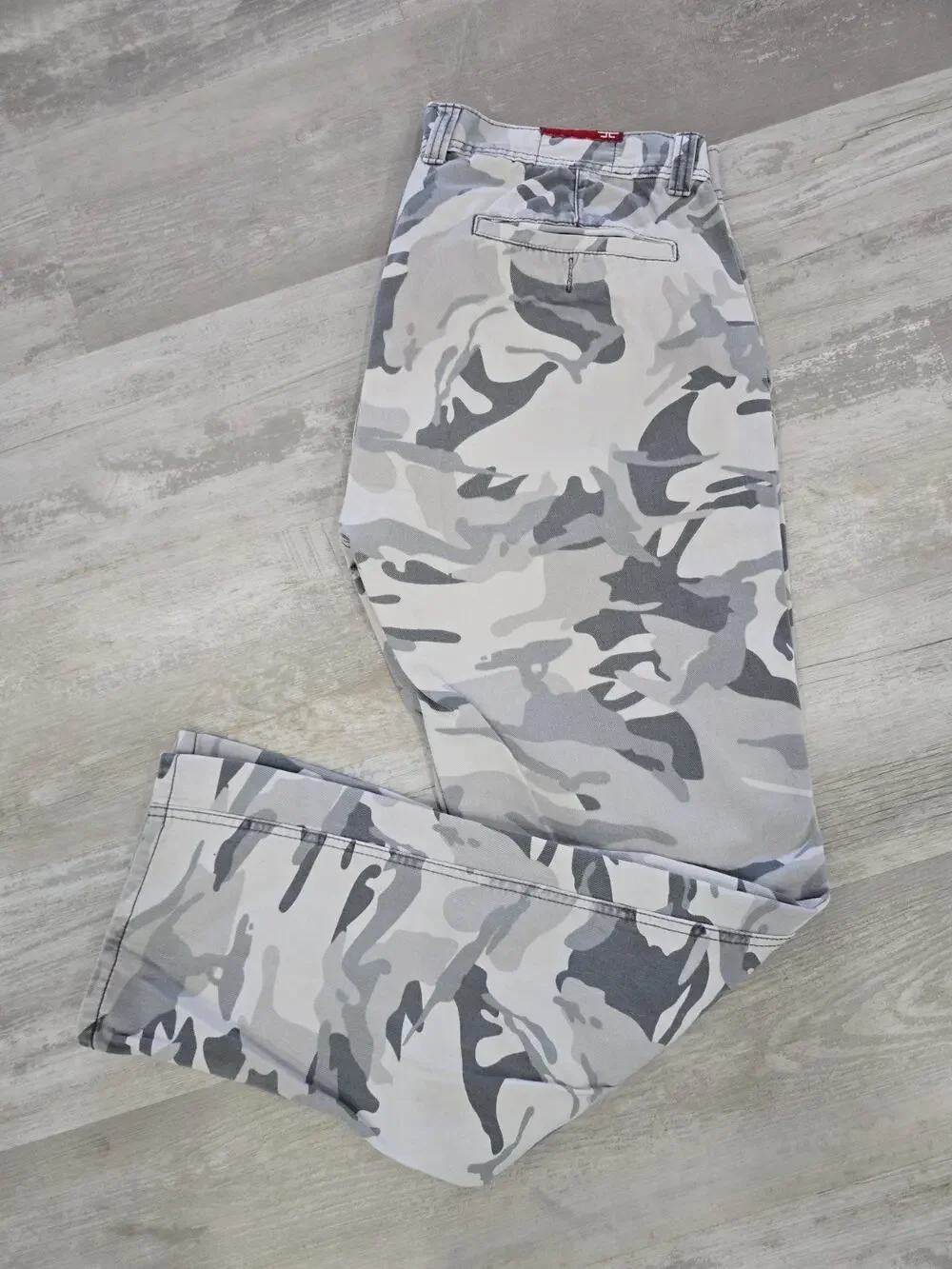 Jordan Craig Men's Camo Jeans 36x32 White Gray Winter Camouflage Streetwear